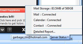 Hotmail gives me 500GB of storage